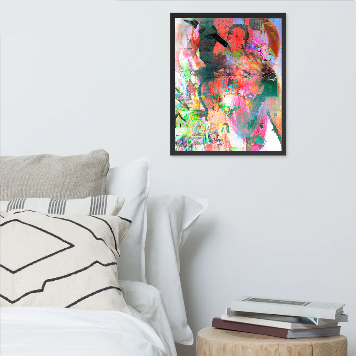 a false fountain of youth (framed print: 16x20 in)