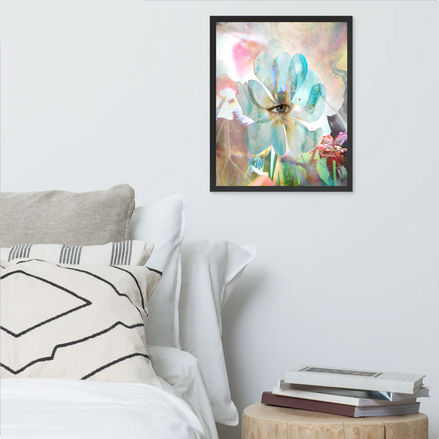 mother nature's surveillance team (framed print: 16x20 in)