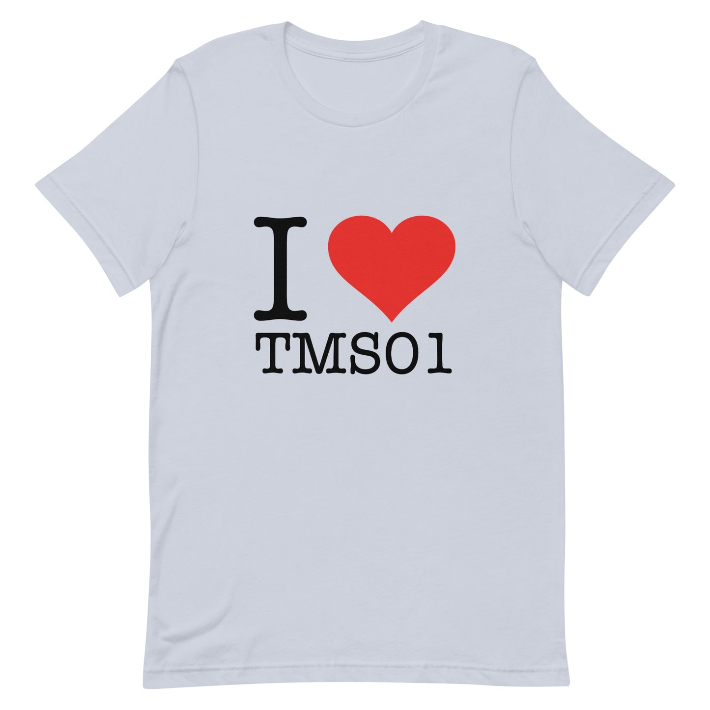 i love TMS01 shirt | light blue (ring-spun cotton)