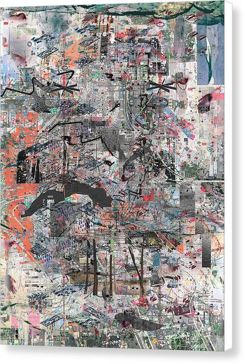 topographical orientation (canvas print: 30x40 in.)