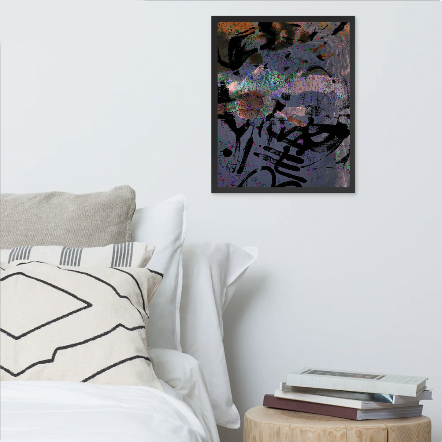 439.drown (framed print: 16x20 in)