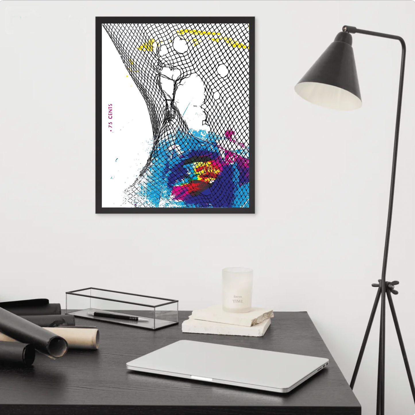 .75 cents (print: 16x20 in)