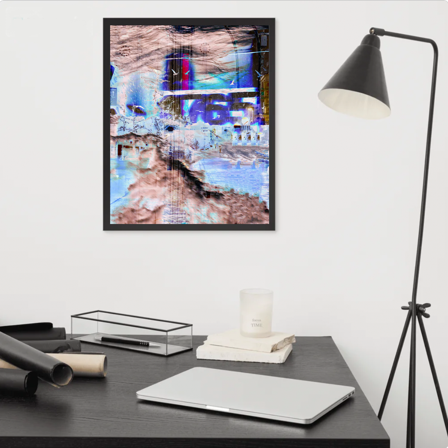 eight seven six five (framed print: 16x20 in.)
