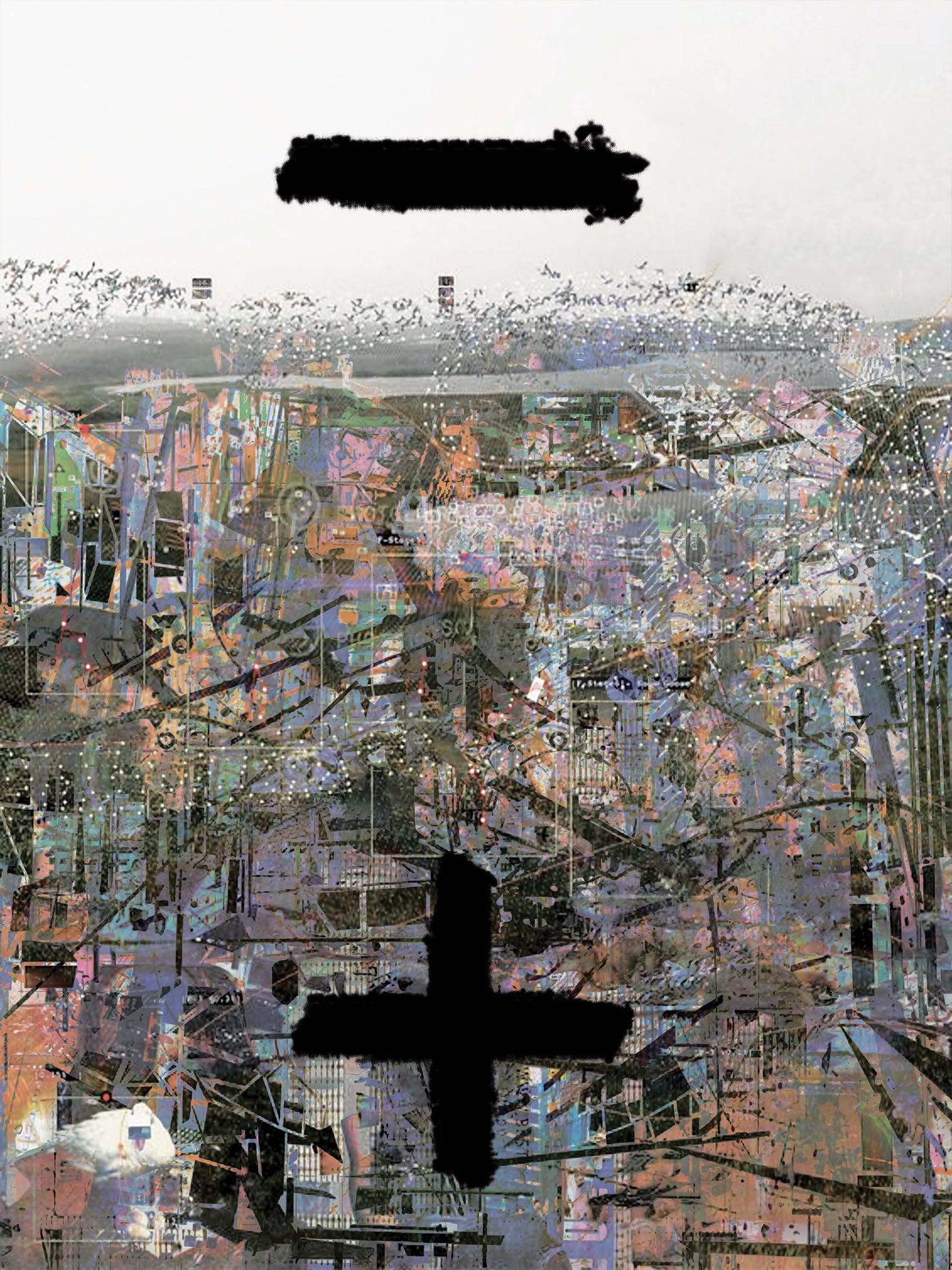 I couldn't find parking (canvas print: 30x40 in.)