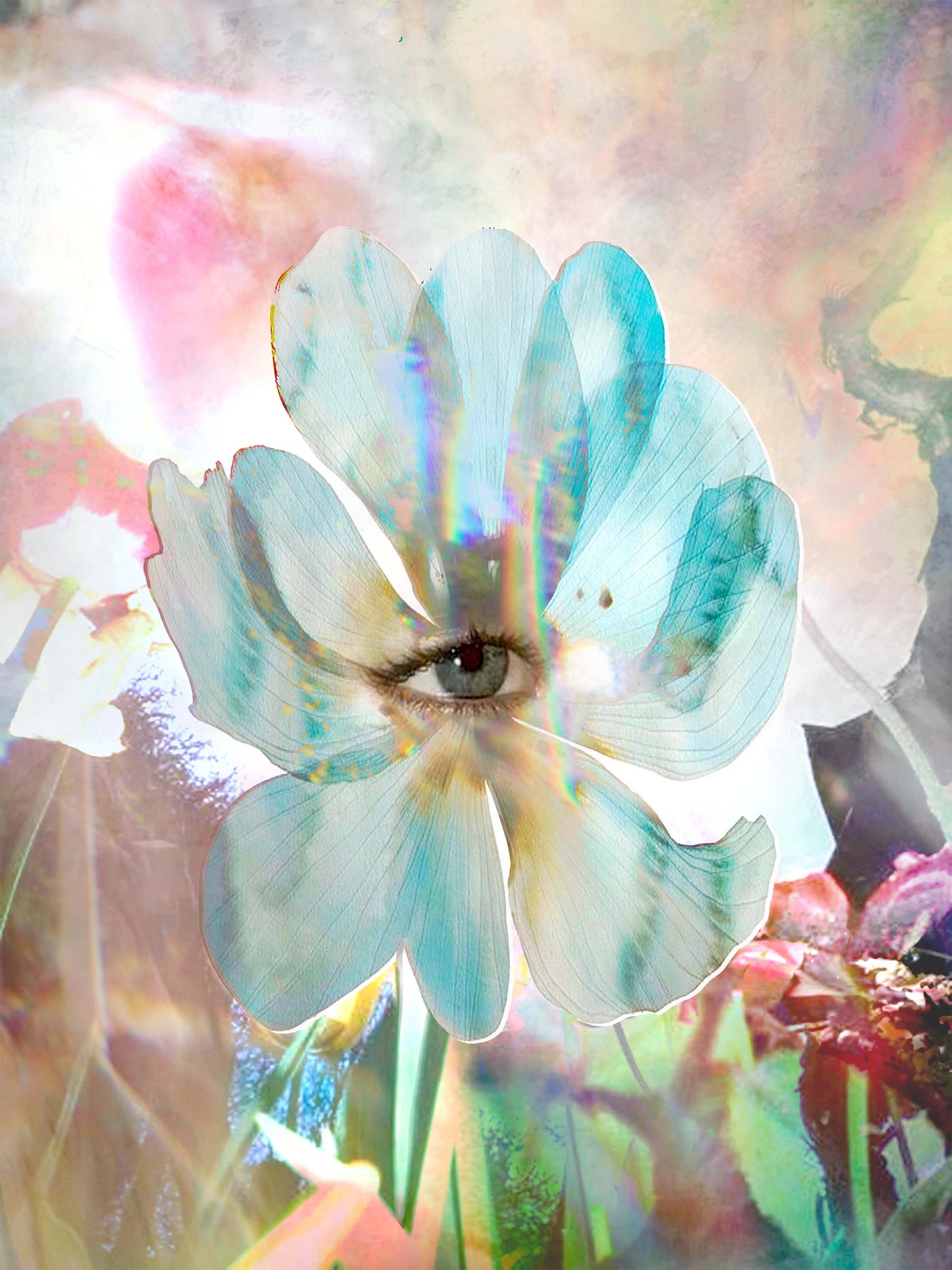 mother nature's surveillance team (canvas print: 30x40 in.)