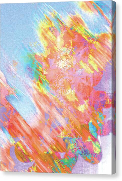 blooming pink (canvas print: 30x40 in.)