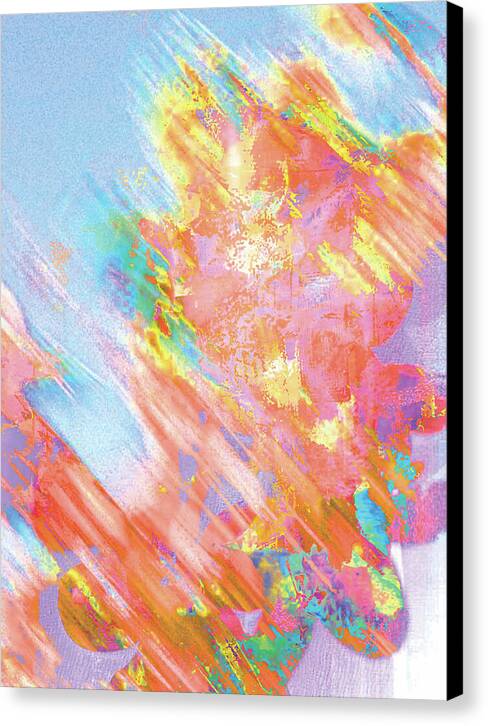 blooming pink (canvas print: 30x40 in.)