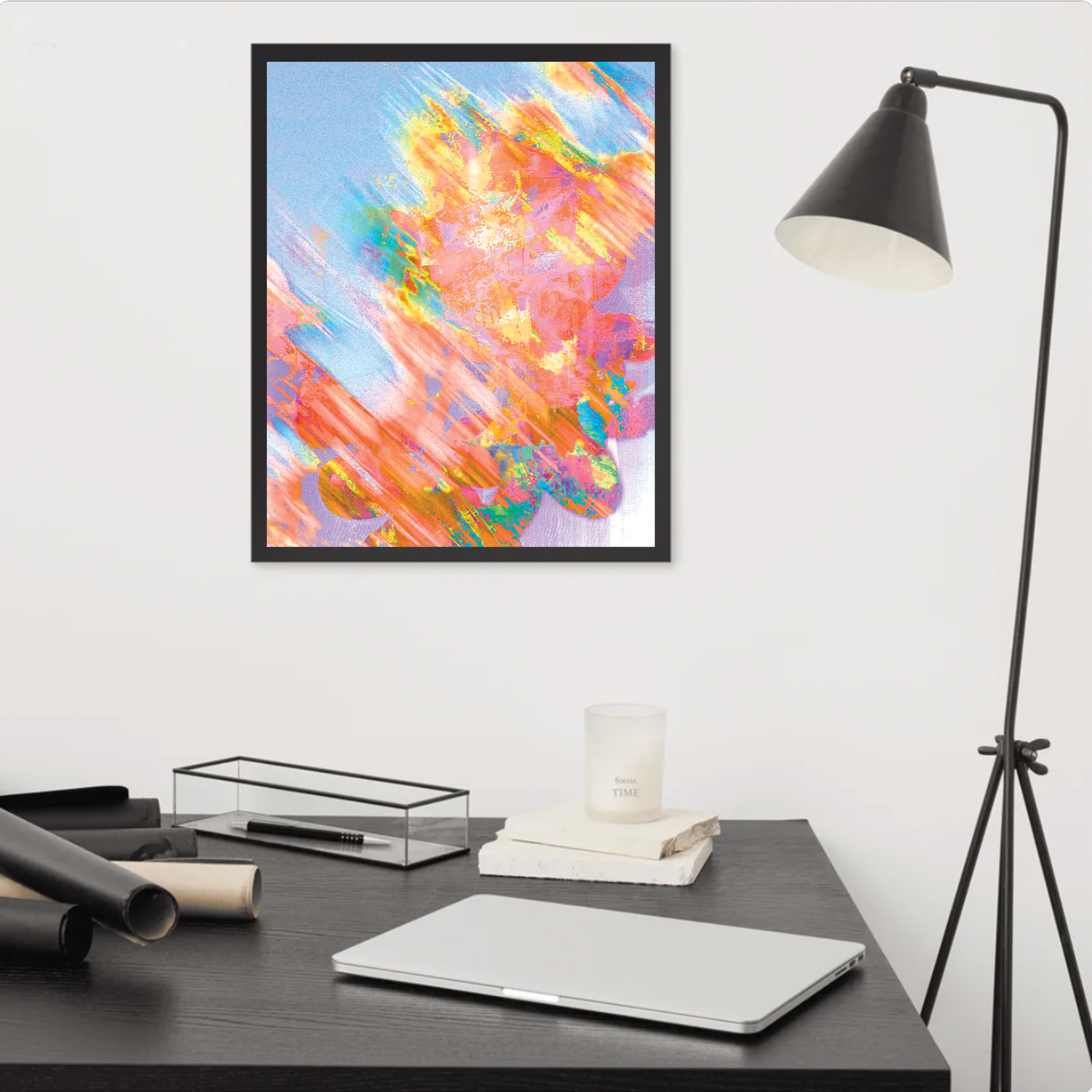 blooming pink (print: 16x20 in)