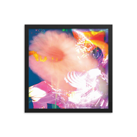 flower boy (framed print: 16x16 in)