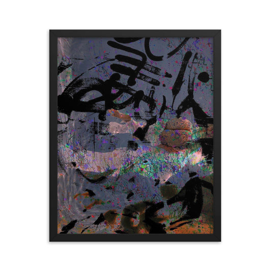 439.drown (framed print: 16x20 in)