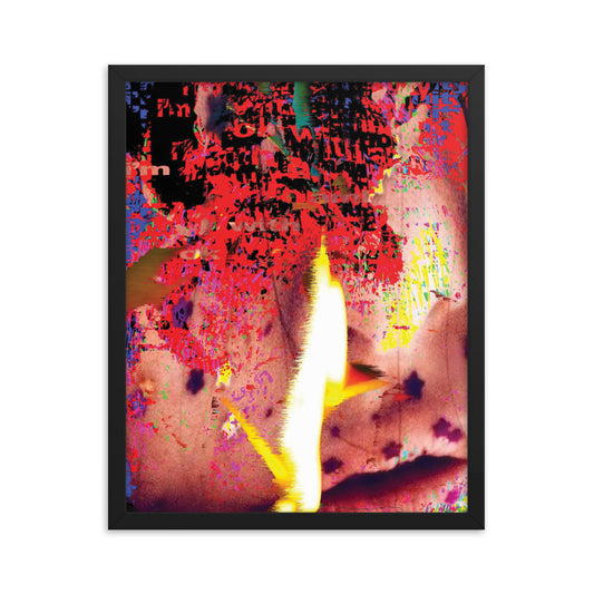 matchface (framed print: 16x20 in)