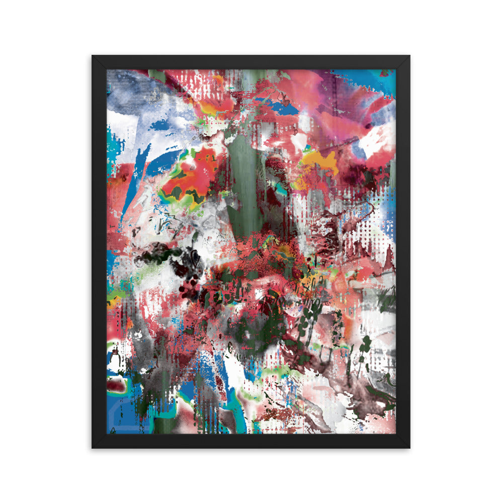 a refund for the thinking mind (framed print: 16x20 in)