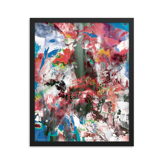 a refund for the thinking mind (framed print: 16x20 in)