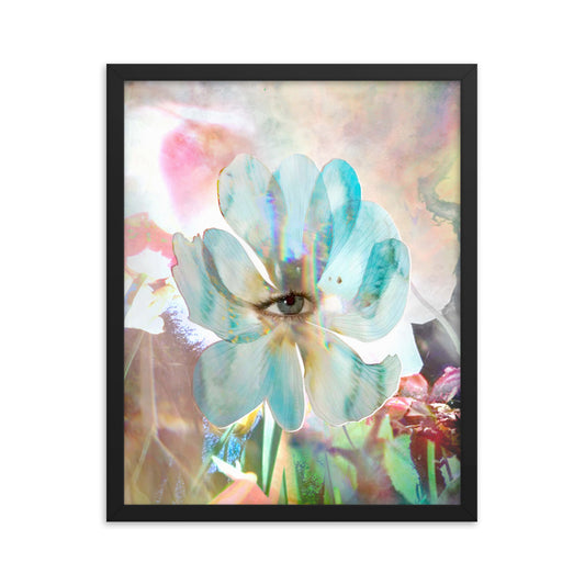 mother nature's surveillance team (framed print: 16x20 in)
