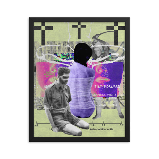 love's executioner (framed print: 16x20 in.)