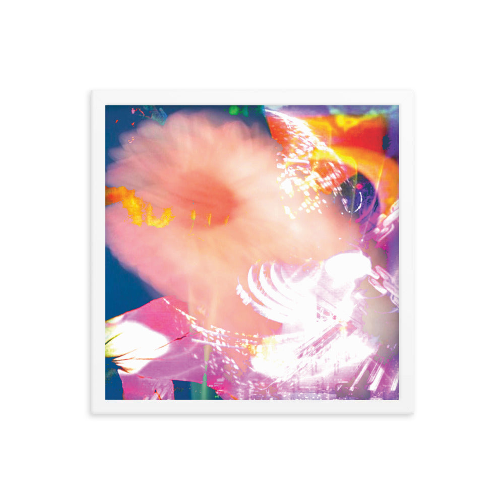 flower boy (framed print: 16x16 in)