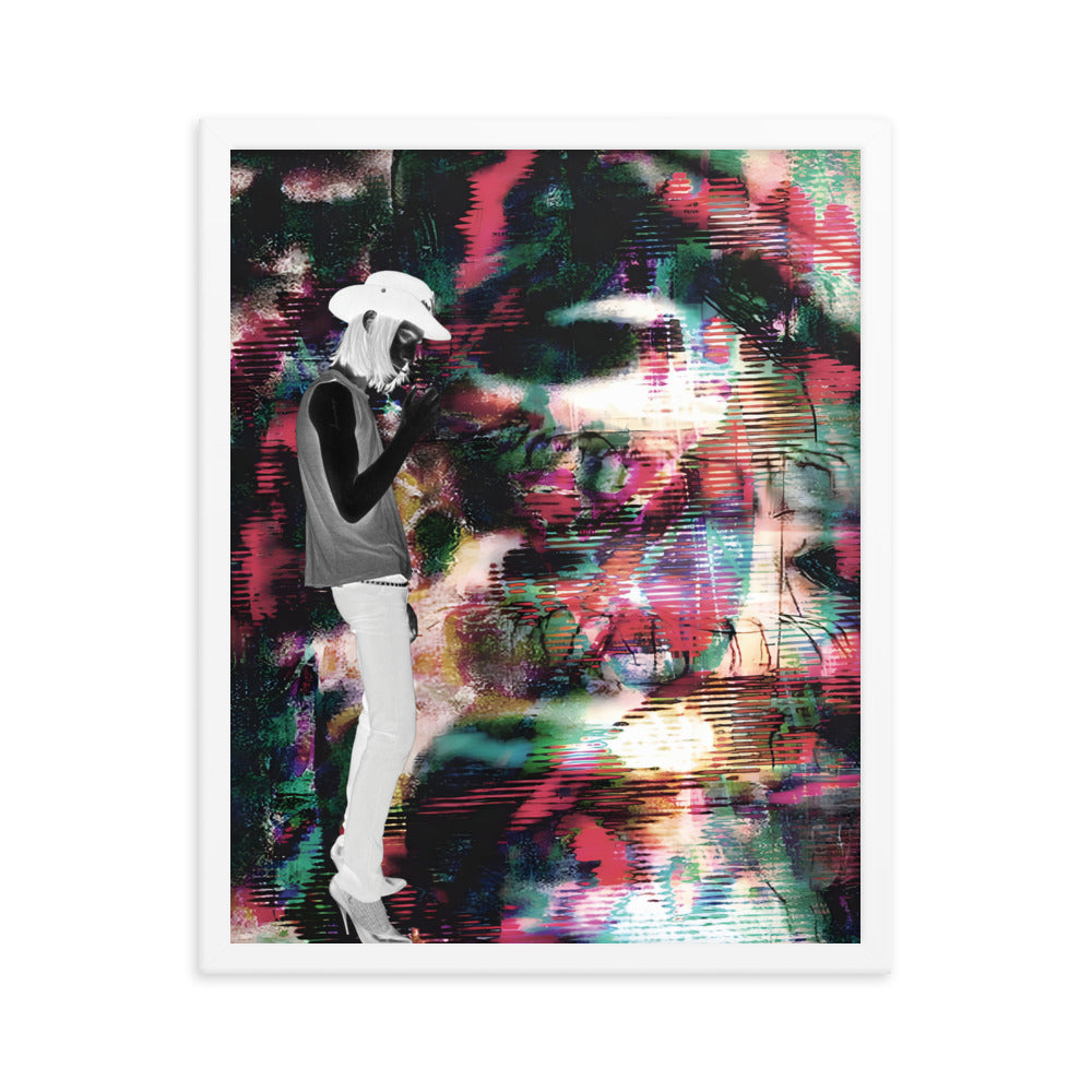 ode to Corrine Day (framed print: 16x20 in)