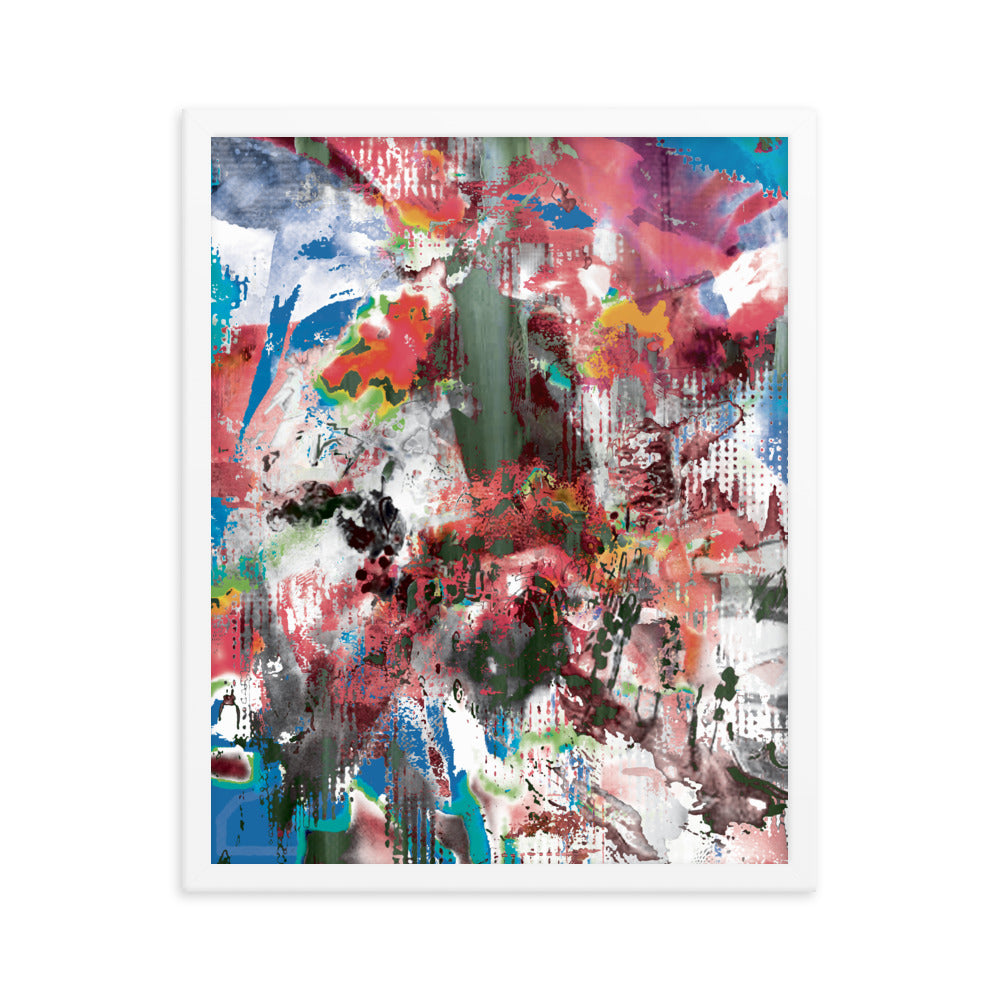 a refund for the thinking mind (framed print: 16x20 in)
