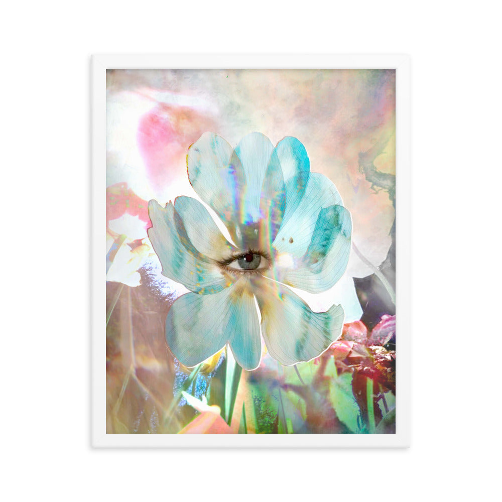 mother nature's surveillance team (framed print: 16x20 in)