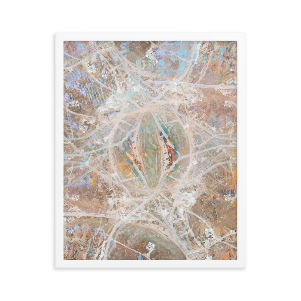 industrial womb (framed print: 16x20 in.)