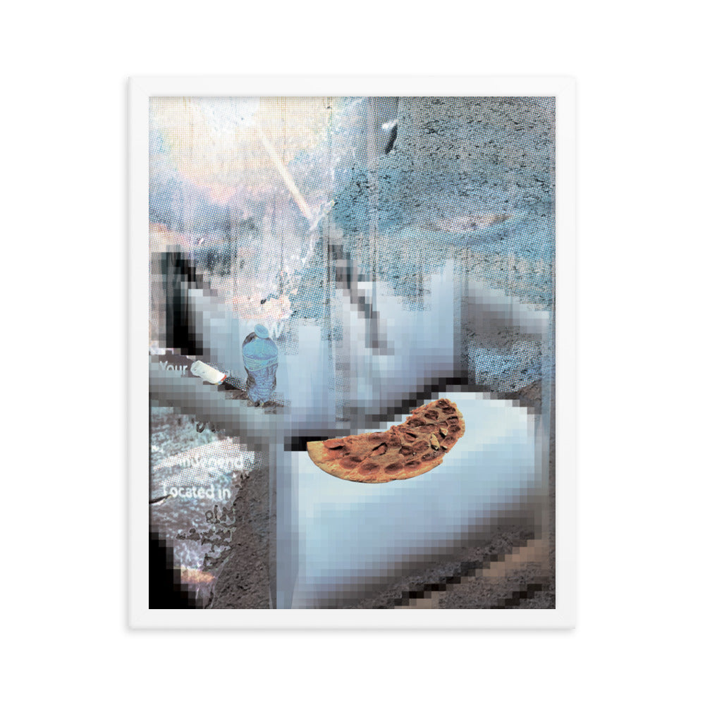 cursed couch (framed print: 16x20 in.)