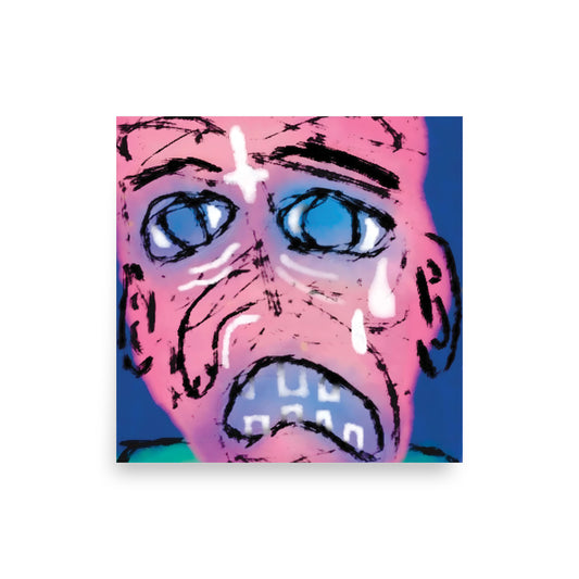 self portrait (print: 16x16 in)