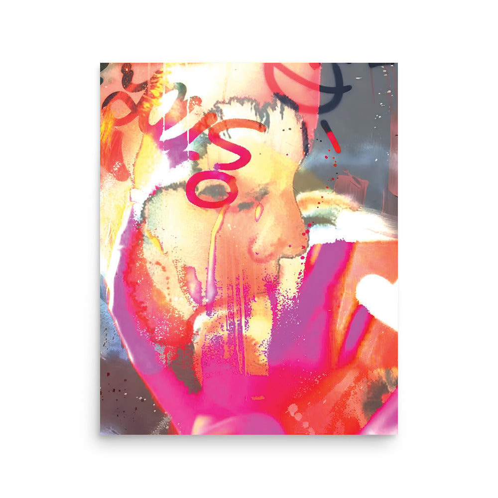 kiss (print: 16x20 in)