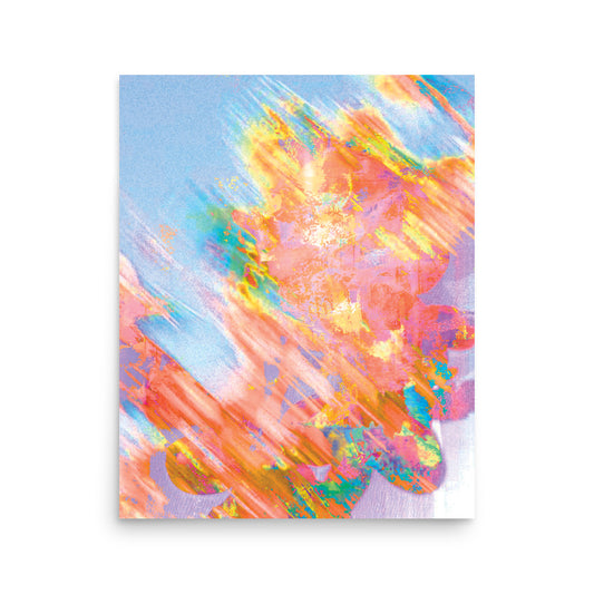 blooming pink (print: 16x20 in)
