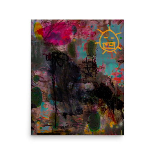 gatekeeper at sunset (print: 16x20 in)