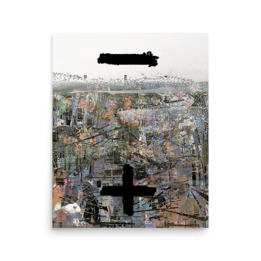 I couldn't find parking (print: 16x20 in.)