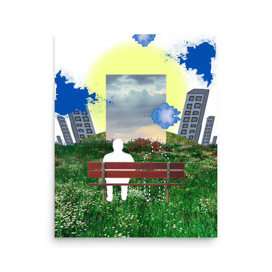 i've been spending time with your ghost (print: 16x20)