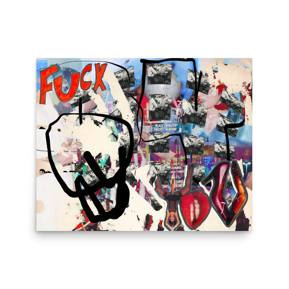 frick you (print: 20x16 in.)