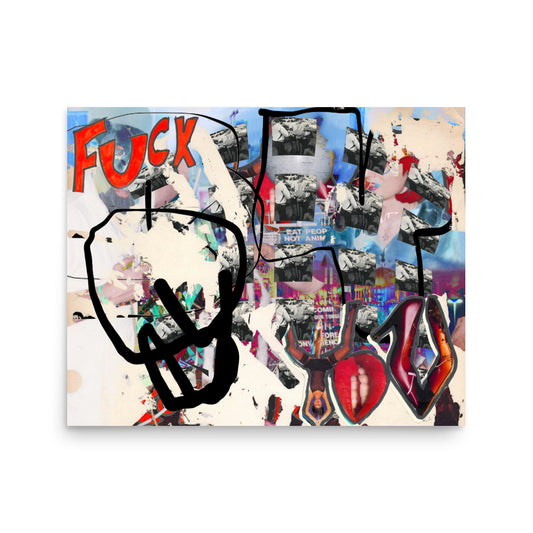 frick you (print: 20x16 in.)