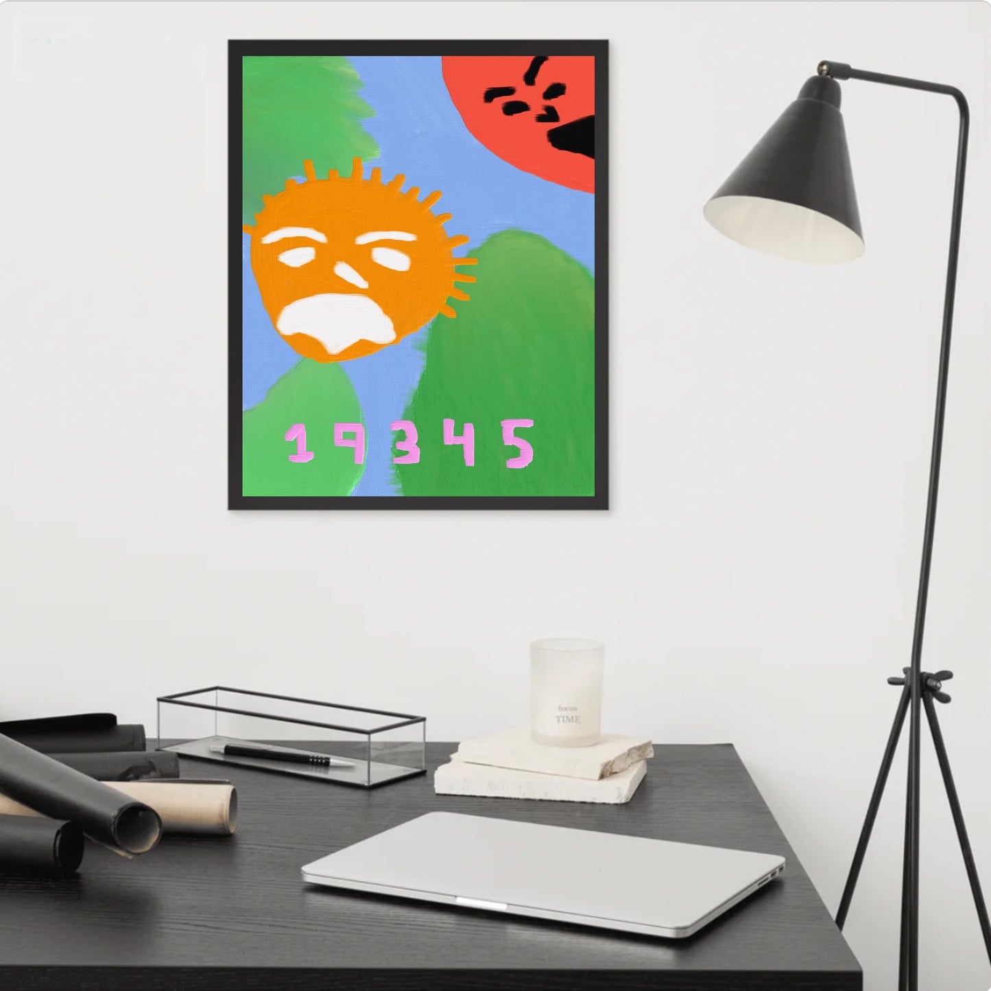 existential dread and incorrect analysis (print: 16x20 in.)