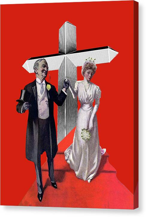 freudian superclass (canvas print: 30x40 in.)
