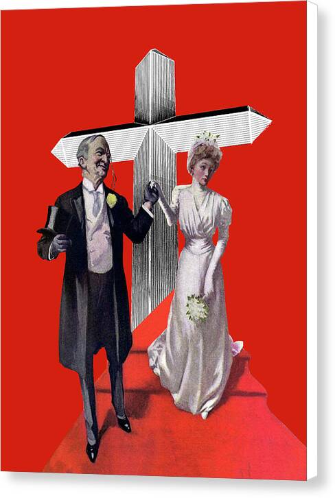 freudian superclass (canvas print: 30x40 in.)