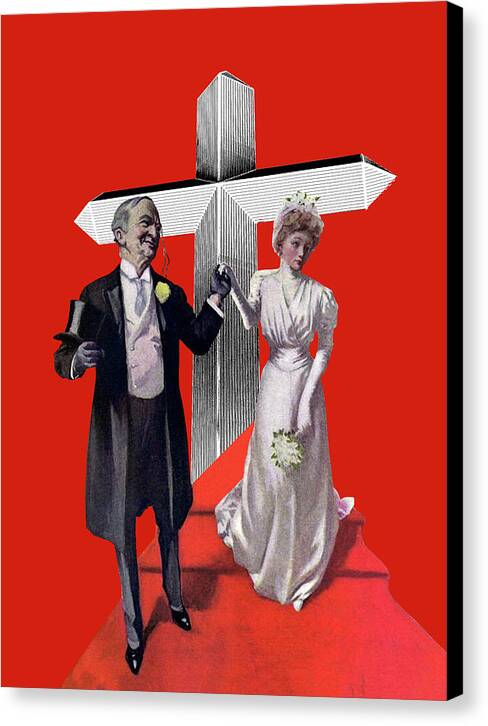 freudian superclass (canvas print: 30x40 in.)
