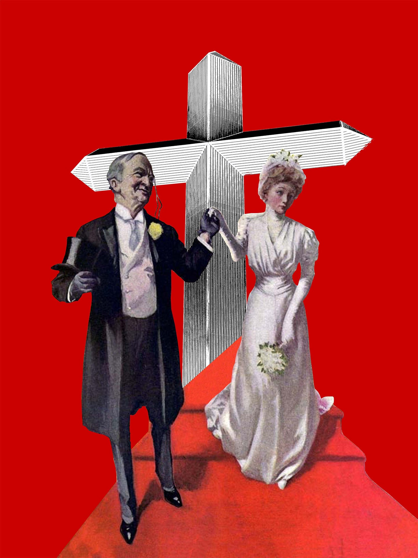 freudian superclass (canvas print: 30x40 in.)