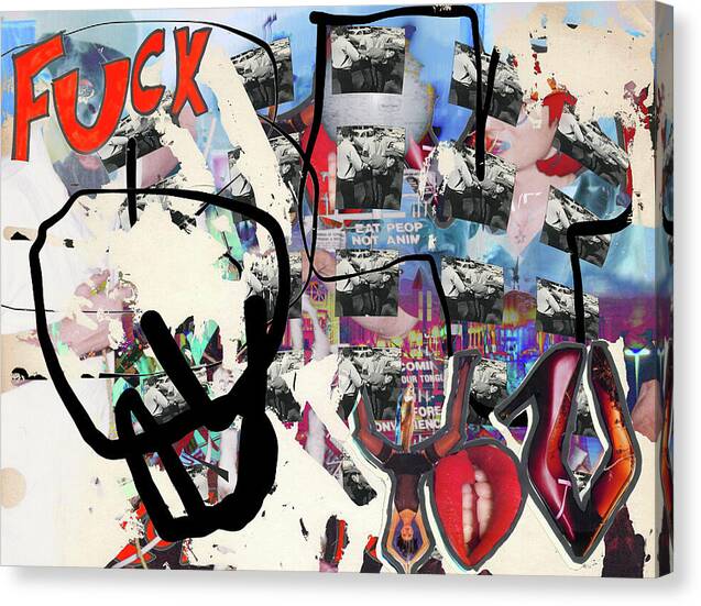 love you, hate you (canvas print: 40x30 in.)