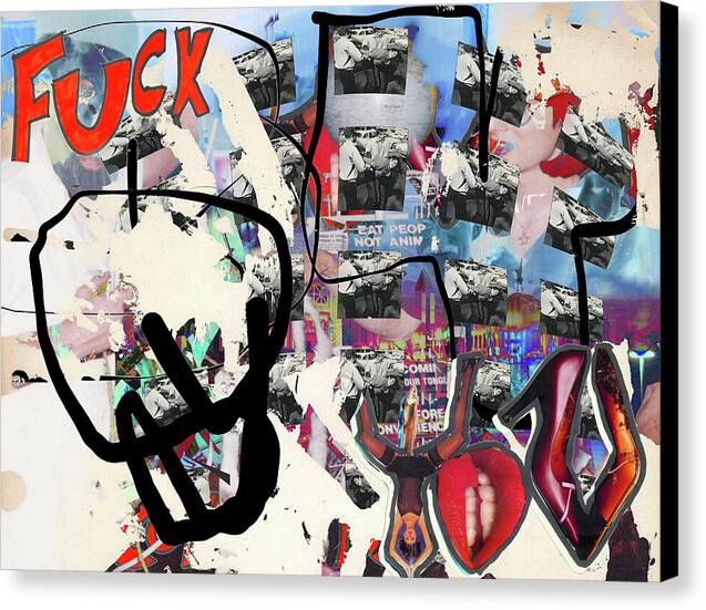 love you, hate you (canvas print: 40x30 in.)