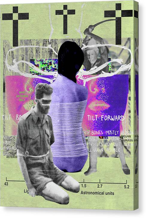 love's executioner (canvas print: 30x40 in.)