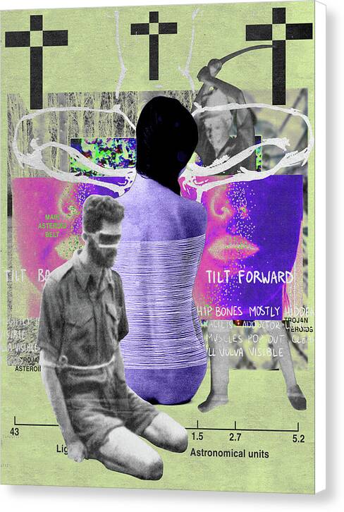 love's executioner (canvas print: 30x40 in.)
