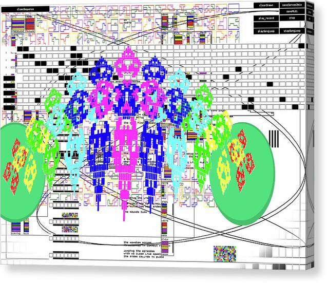 mp3 spirit (canvas print: 40x30 in.)