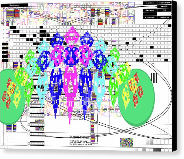 mp3 spirit (canvas print: 40x30 in.)