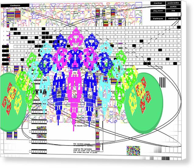mp3 spirit (canvas print: 40x30 in.)