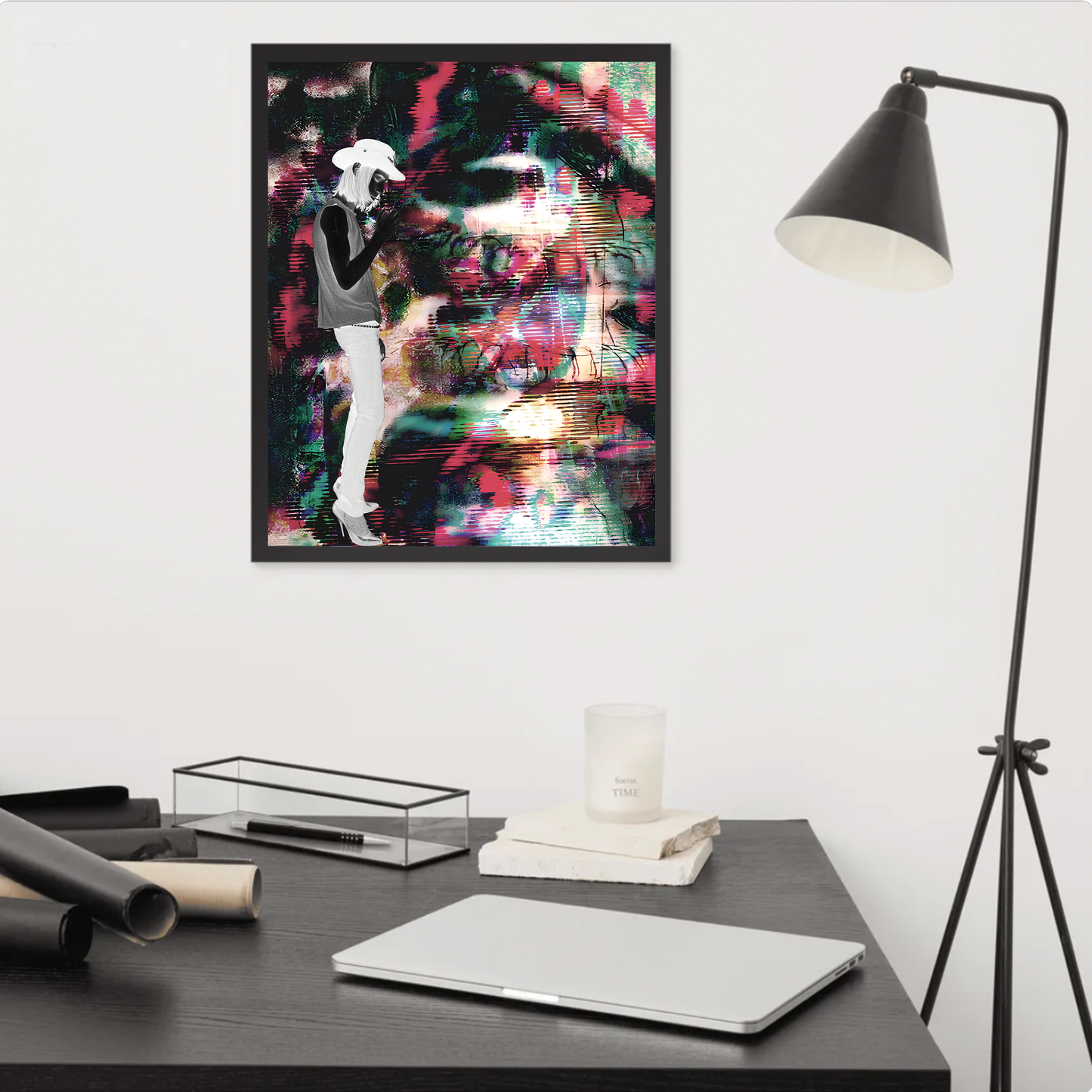 ode to Corrine Day (framed print: 16x20 in)