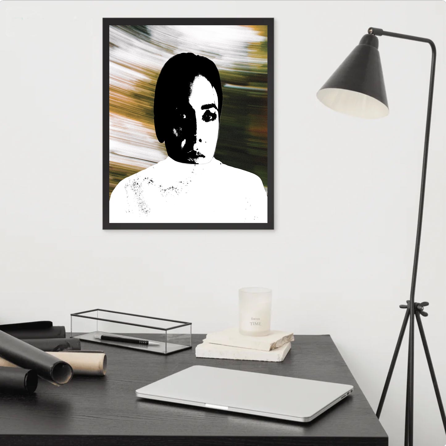 shell (framed print: 16x20 in.)