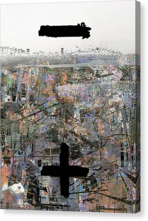 I couldn't find parking (canvas print: 30x40 in.)