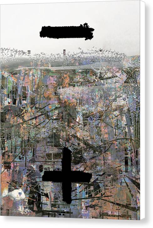 I couldn't find parking (canvas print: 30x40 in.)