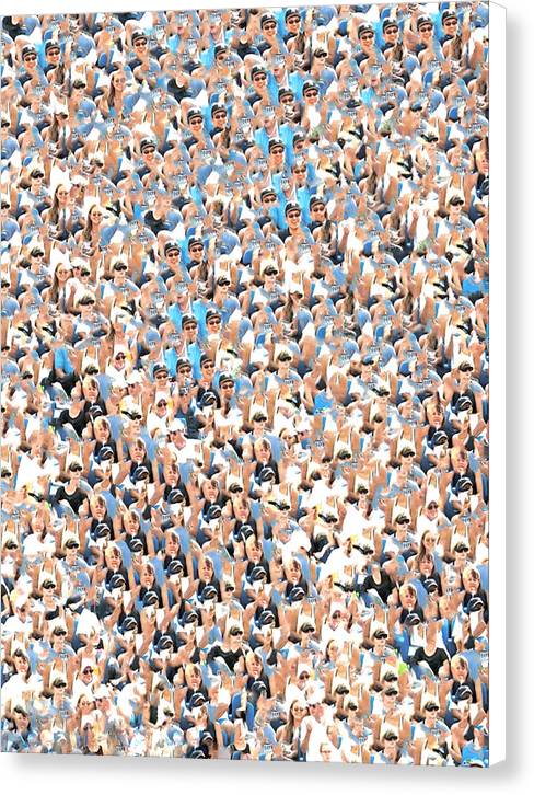 overlapping consciousness (canvas print: 30x40 in.)